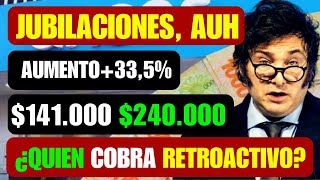 🛑👉Jubilaciones💲Últimas NOTICIAS de AUEMNTOS Anses IPC  AUH [upl. by Bruis]