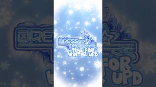 Winter Update TOMORROW MORNING in Dress to Impress  DTI winter and christmas update [upl. by Massingill]