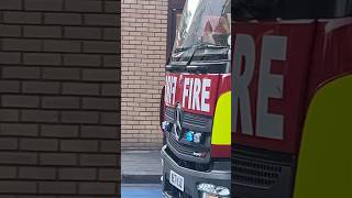 London Fire Brigade In Emergency Response York Road [upl. by Essilem]