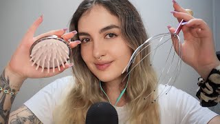 asmr en Español  Masaje CRANEAL para DORMIR en MINUTOS  Ale ASMR D [upl. by Akedijn443]