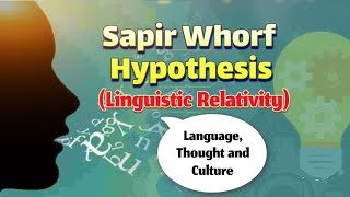 Sapir Whorf hypothesis in urdu hindi linguistic determinism Linguistic relativity [upl. by Nevaeh]