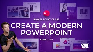 How To Create a Modern PowerPoint Template 🔥Preview🔥 [upl. by Ahsekin]