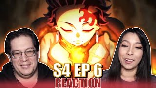 THE STRONGEST HASHIRA  Demon Slayer Season 4 Episode 6 Reaction Hashira Training Arc [upl. by Bomke691]