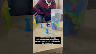 5 Occupational therapy for Autism l Suction toysautistic autism adhd occupationaltherapy shorts [upl. by Oxley826]