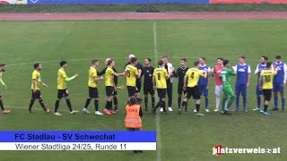 Highlights Stadlau  Schwechat Wiener Stadtliga 2425 [upl. by Agnimod]