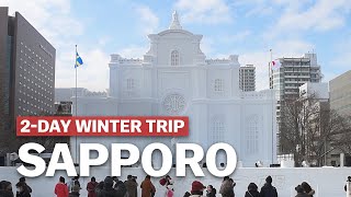 2 Day Sapporo Winter Trip Itinerary  japanguidecom [upl. by Ahsemrak]