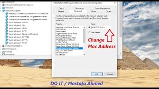 Change Mac Address On windows 10 [upl. by Rayner]