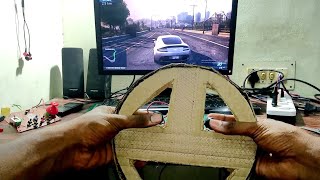 Arduino Steering Wheel For NFS Most Wanted [upl. by Gusta]