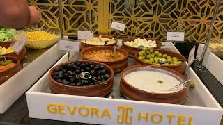 Gevora Hotel  World’s Tallest Hotel  Breakfast  Dubai [upl. by Markowitz642]