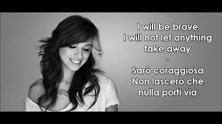 Christina Perri  A Thousand Years Testo e Traduzione Lyrics [upl. by Arrekahs418]