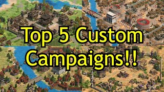 Top 5 Custom Campaigns in AoE2 DE 1000th video special [upl. by Roley434]