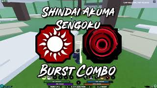 SHINDAI AKUMA AND SENGOKU COMBO  Shindo Life [upl. by Rratsal]