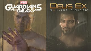 Guardians of the Galaxy references Deus Ex Mankind Divided [upl. by Itsuj]