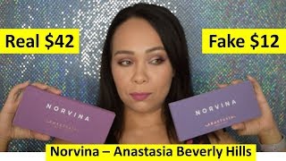 Norvina Dupe  Putting it to the Test Original vs Fake quick tutorial norvinaabh [upl. by Nottap108]