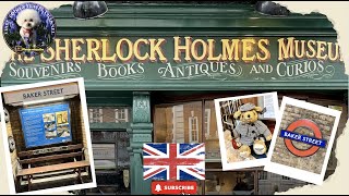 4KThe Sherlock Holmes Museum LondonGift Shop Baker Streetsherlockholmes [upl. by Bianca]