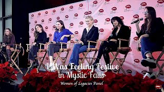 I Was Feeling Festive in Mystic Falls︱Women of Legacies Panel  December 1st 2023 [upl. by Eirene]