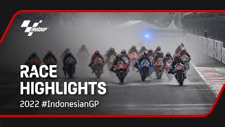 MotoGP™ Race Highlights  2022 IndonesianGP [upl. by Joannes]