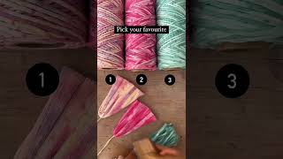 Brushing out Premium Macrame Cotton Cord [upl. by Hahcim]