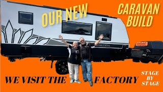 We visit the Factory for the build of our new caravan [upl. by Ott]