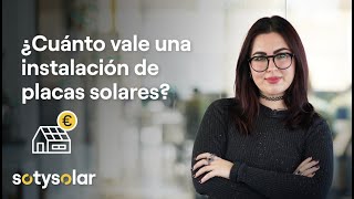 ¿CUÁNTO cuesta instalar PANELES SOLARES para casa en 2024 ☀️💶 El PRECIO de las PLACAS SOLARES [upl. by Del]