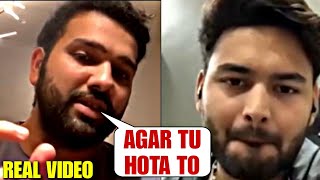 Emotional Rohit Sharma talks with Rishabh Pant after India Lost in WTC Final against Australia [upl. by Seitz632]