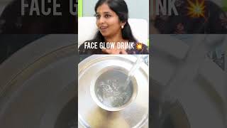 glowingskin Try this ghee with warm to get glowing skin  Face glow drinkglowingskin skincarw [upl. by Codd]