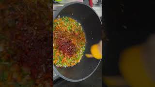 Schezwan rice recipe rice schezwanfriedrice food recipe cooking foodlover shorts trending [upl. by Corsiglia37]