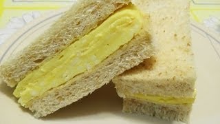 Hong Kong Style Egg Sandwich Recipe [upl. by Draneb]