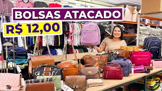 Bolsas POR R 1200 no Melhor Atacado de Goiânia  Lindas e Baratas [upl. by Lerraj145]