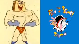 Powdered Toast Man Saves America  The Ren amp Stimpy Show [upl. by Eniluqcaj]