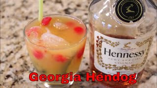 Mixed DrinkHennessy Cocktail Georgia Hendog [upl. by Danete]