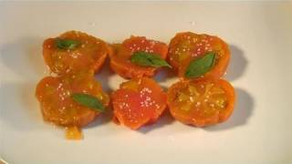 How To Serve Confit Of Heirloom Tomatoes [upl. by Buddy]