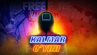 FREE FIRE DA KALMAR OYINI 😱🔥 UZB [upl. by Idnis259]