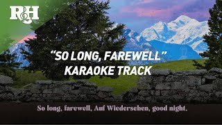 SINGALONG TRACK quotSo Long Farewell” from The Sound of Music Super Deluxe Edition [upl. by Ensign817]