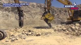 Summer 14 jobs  Amman Jordan Xcentric Ripper JGXR50 Komatsu [upl. by Perkin]