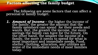 TLE 6 W2 Prepares Feasible And Practical Budget [upl. by Betsy657]