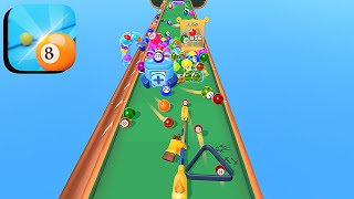 Billiard Up  All Levels Gameplay Androidios Part 34 [upl. by Yeoz]