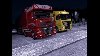 ETS 2  DAF XF 105 REAL PACCAR SOUND 137 [upl. by Ekal165]