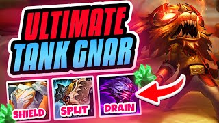 THE ULTIMATE TANK GNAR BUILD Season 13 Gnar Gameplay League of Legends [upl. by Oicnedurp]