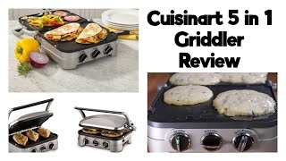 Cuisinart 5 in 1 Griddler Review  Small Appliance Review in Tamil  Multi Use Sandwich Maker [upl. by Flossi]