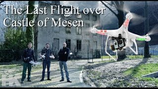 The last flight over Castle of Mesen 2015 [upl. by Eekcaj]