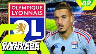 NOTRE NOUVEAU BUTEUR EST LA   OLYMPIQUE LYONNAIS 42🔵🔴⚪️ FC24 [upl. by Eniamirt]