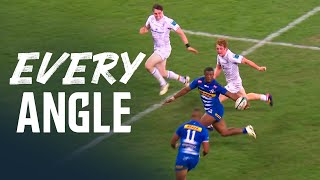 Every angle of Warrick Gelants OUTRAGEOUS dummy vs Leinster [upl. by Allimaj896]