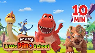 🦖🏫 Welcome to Dino School  Dinosaur Cartoon  Compilation  Pinkfong Dinosaurs for Kids [upl. by Nivak]