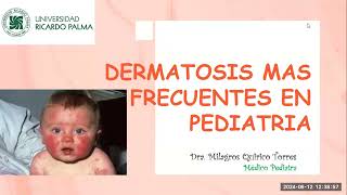 73 DERMATOSIS MAS FRECUENTES EN PEDIATRIA [upl. by Boj49]