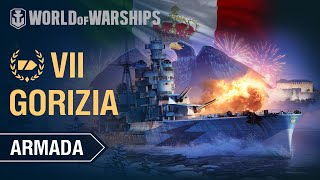 Armada Gorizia  World of Warships [upl. by Heyman]