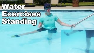 Water Exercise Standing Aquatic Therapy  Ask Doctor Jo [upl. by Auerbach]