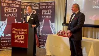 2024 Commercial Real Estate Red Awards Jim Ventura Broker and Bob Knakal Lifetime Achievement [upl. by Ellehctim]