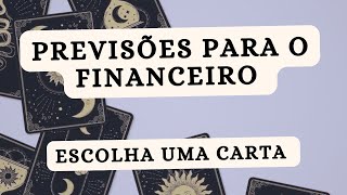 Previsões para o financeiro 2024 e 2025  Escolha uma carta [upl. by Nyllij]