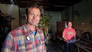 Ceiling Demolition at the Abandoned Bank of Johnston [upl. by Celina]